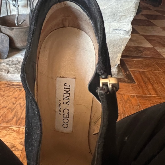 Jimmy Choo, Black Suede Pumps, Size UK 39 😍 - Picture 4 of 5